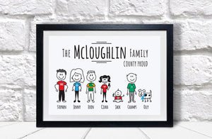 The County Proud Family Frame