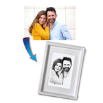 Load image into Gallery viewer, Portrait Pencil Drawing Photo Frame
