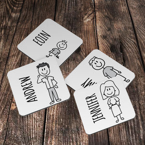 Family Coaster - 4 Pack