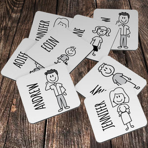 Family Coaster - 8 Pack