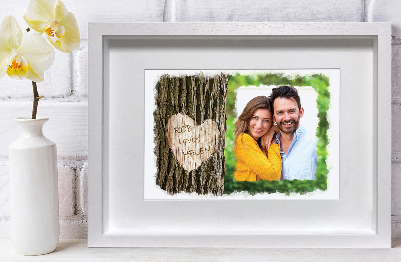 Valentines Tree Photo Frame