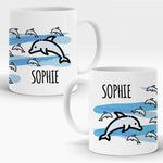 Load image into Gallery viewer, Dolphin Icon Mug
