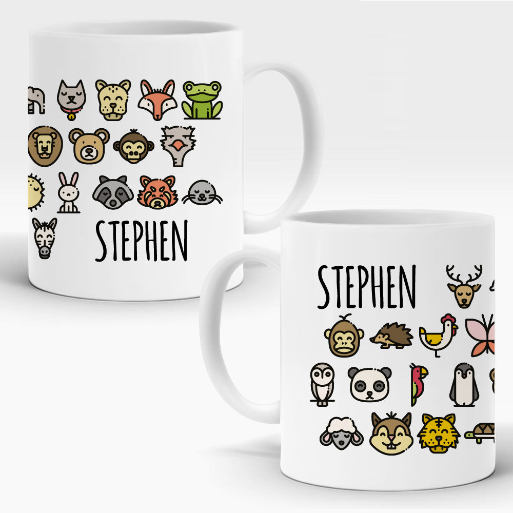 Animal Icons Mug