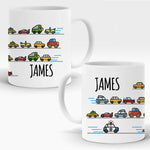 Load image into Gallery viewer, Car Icons Mug
