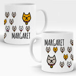 Load image into Gallery viewer, Cat Icons Mug

