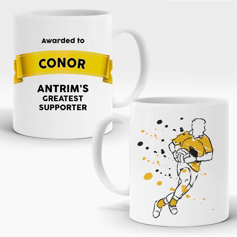 Mens Greatest Supporter Mug - Antrim