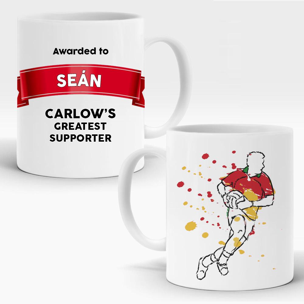 Mens Greatest Supporter Mug - Carlow