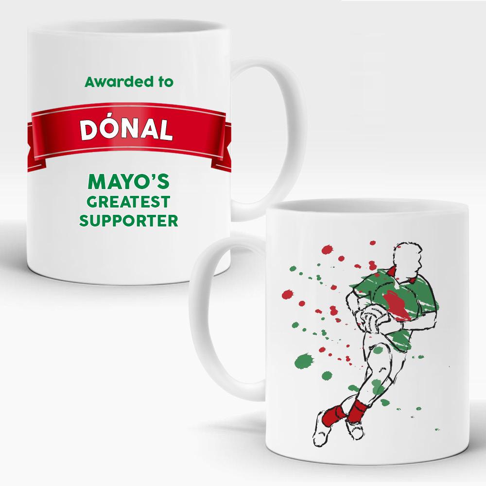 Mens Greatest Supporter Mug - Mayo