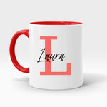 Load image into Gallery viewer, Design Your Alphabet Classic Mug
