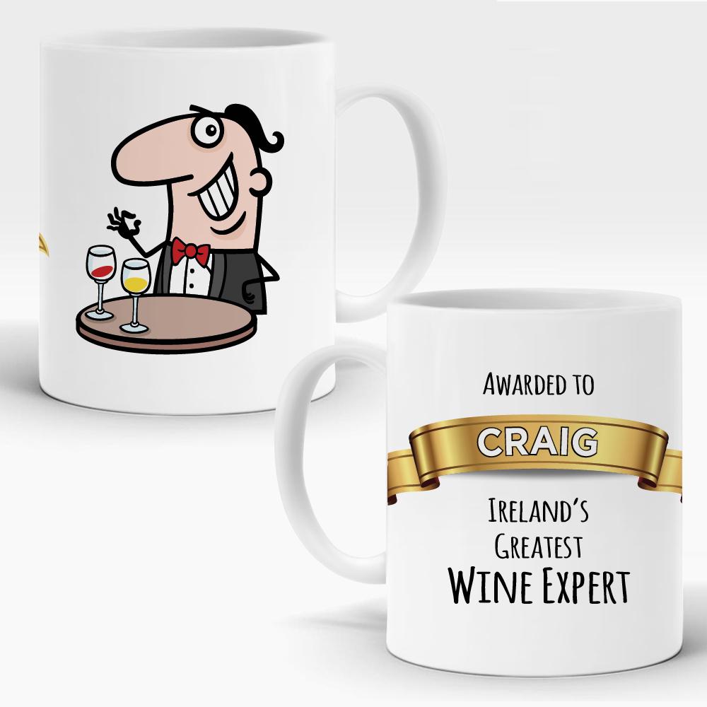 Ireland's Greatest Male Wine Expert Mug