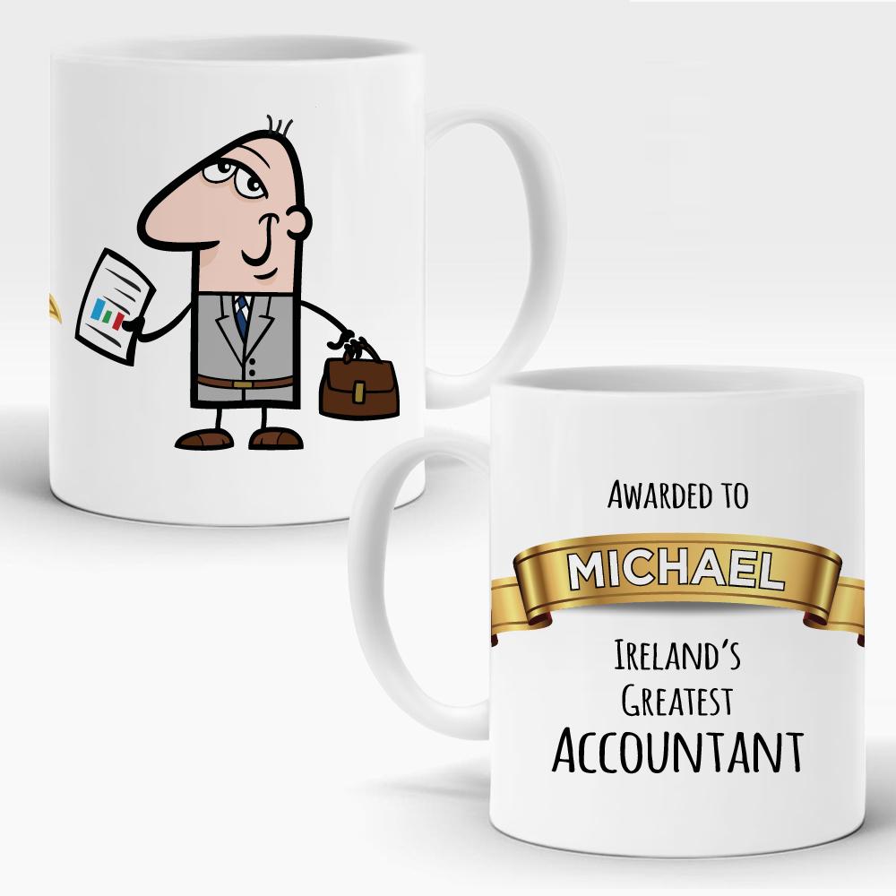 Ireland's Greatest Male Accountant Mug
