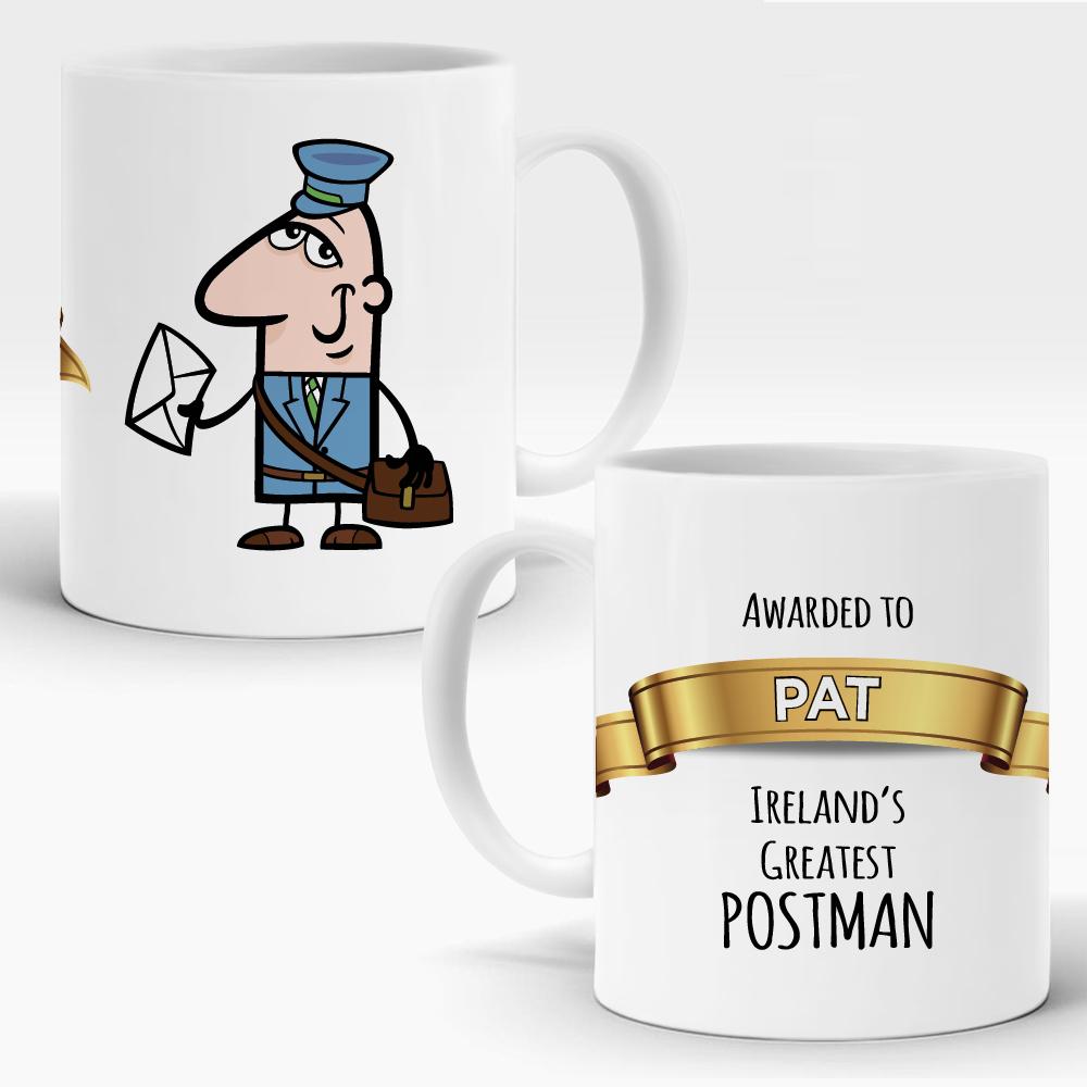 Ireland's Greatest Postman Mug
