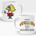Load image into Gallery viewer, Ireland&#39;s Greatest Social Media Queen Mug

