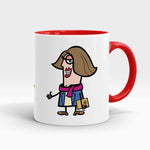 Load image into Gallery viewer, Putting the Tea in Teacher Female Mug
