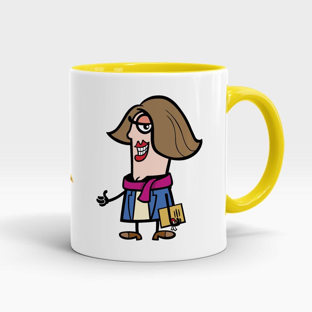 Putting the Tea in Teacher Female Mug