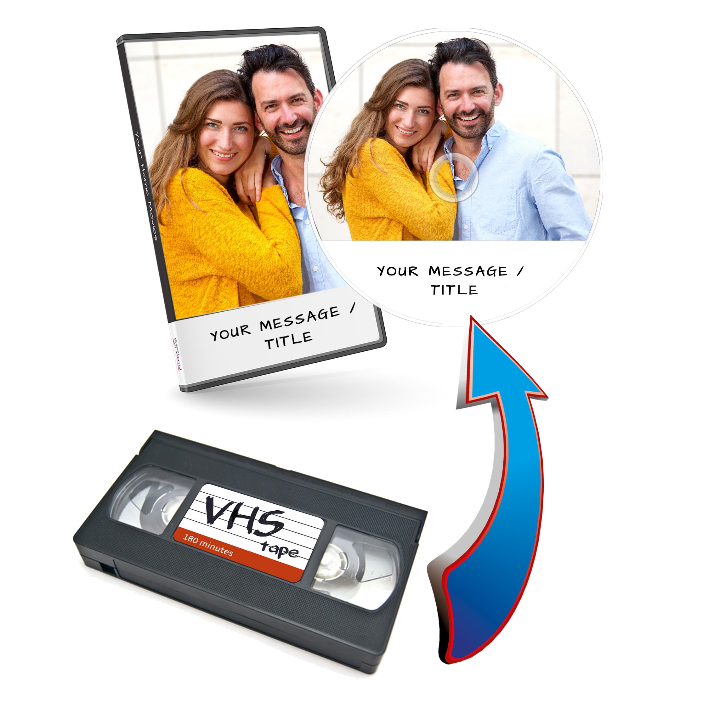VHS to DVD & Digital File Conversion