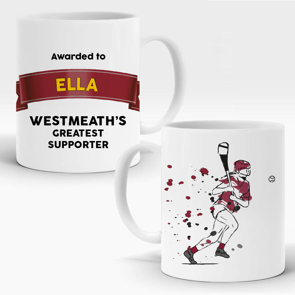 Camogie Greatest Supporter Mug - Westmeath