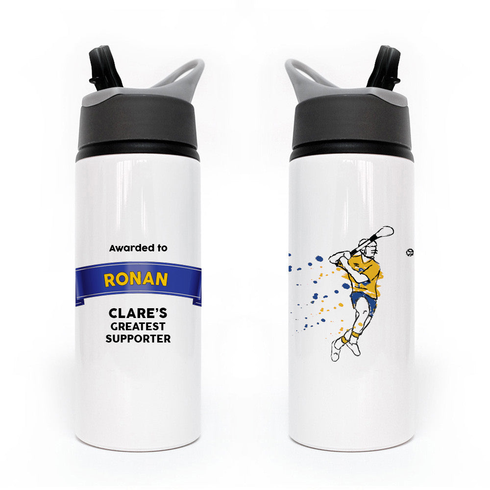 Greatest Hurling Supporter Bottle - Clare